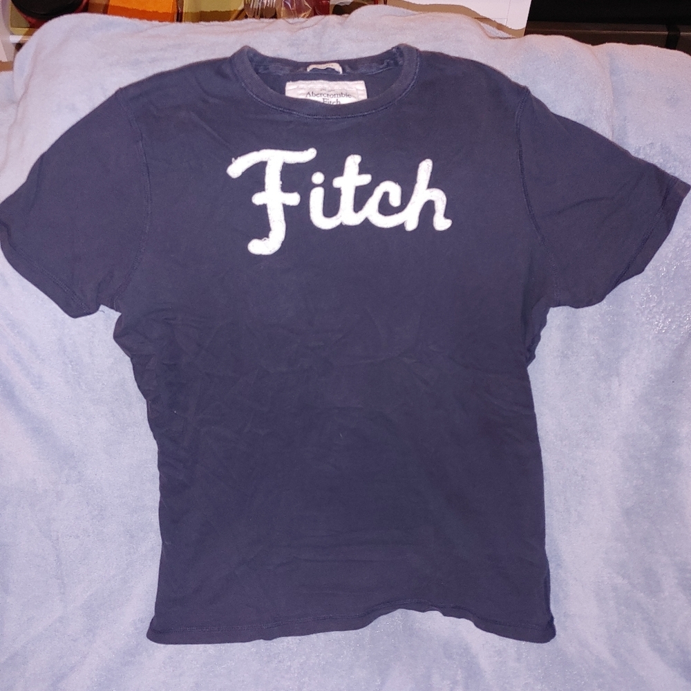 Abercrombie & Fitch Dark Blue Muscle Tee